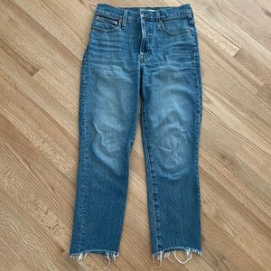 Madewell The Perfect Vintage Jean in Ainsworth wash size 27.